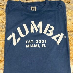 Zumba Tee  blue